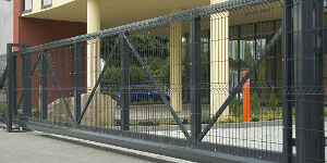 Ворота откатные для 2D и 3D ограждений в Белгороде