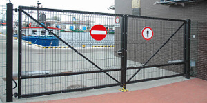 Ворота распашные для 2D и 3D ограждений в Белгороде